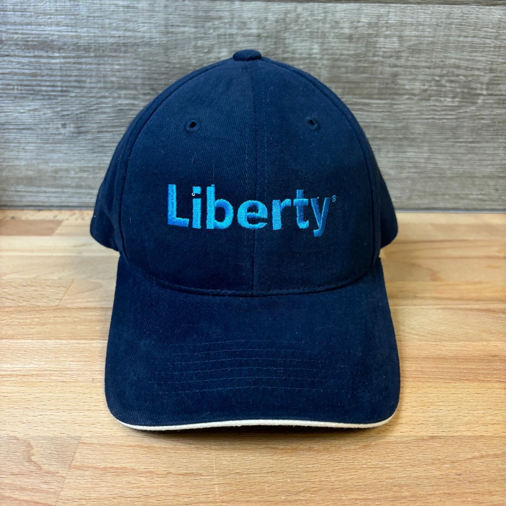 Liberty Hat Cap Strap Back Blue One Size Adjustable‎